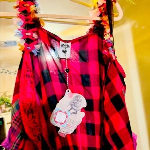 Brand new never worn boho vest by project woman’s mandalay booth #14296